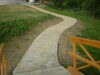 výstavba chodníku u dětského hřiště - OÚ Moravany
